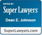 Rated by Super Lawyers, Dean E. Johnson